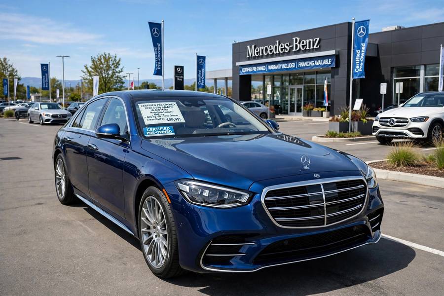 Used S-Class as smart pick among most luxurious cars under 100k