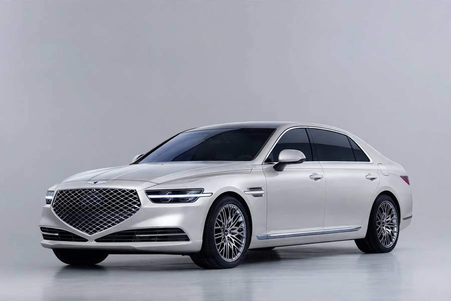 Genesis G90 studio shot representing value in most luxurious sedans 2026