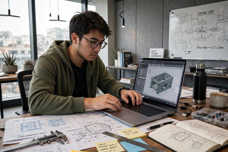 Engineering graduate working as an example of one of the most useful degrees