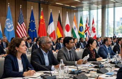 International summit where OECD AI principles were discussed