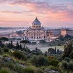 Pope Leo XIV Health: What We Know After His Lung Surgery St Peter's Basilica in Vatican City at dawn