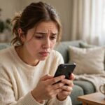 How to Recover Deleted Photos Without a Backup Person checking a phone after accidentally deleting photos