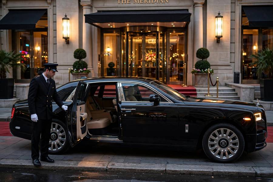 Chauffeur experience highlighting Rolls Royce vs Bentley luxury ownership