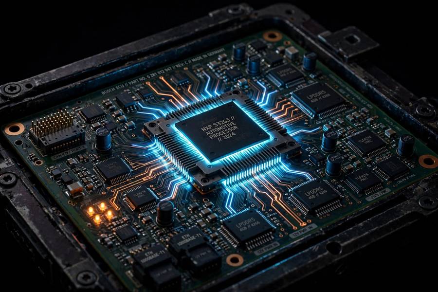 Onboard computer processors powering self driving car technology