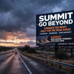 A billboard advertisement displaying a memorable slogan