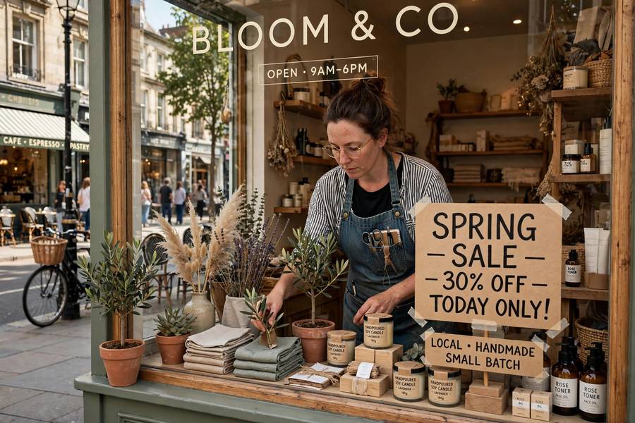 In-store promotion, one of the practical small business marketing strategies