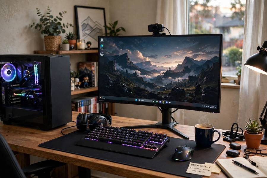 A home workstation setup capable of running Stable Diffusion locally