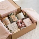 Opening a beautifully packaged box, the goal of subscription box packaging ideas