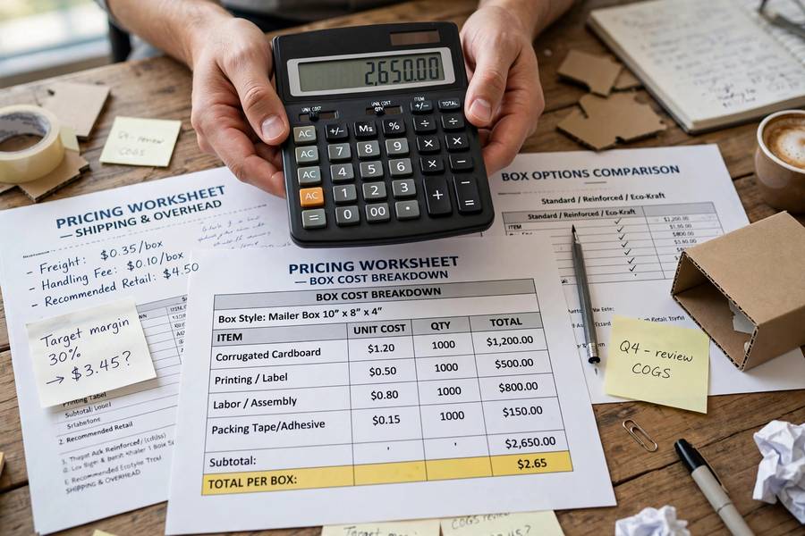 Running margin calculations, the math behind subscription box pricing strategies