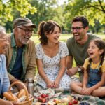 Summer Bucket List for Families: Ideas Every Age Will Love Happy family having a picnic in a sunny park on a summer day