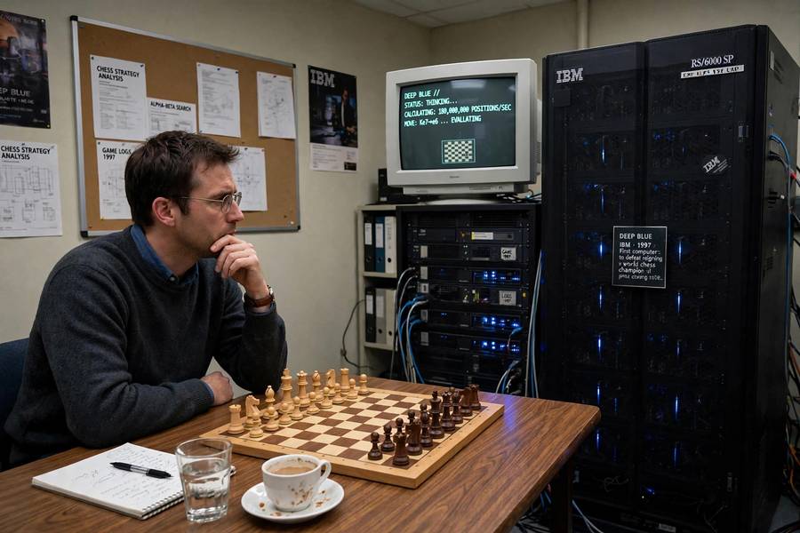 Deep Blue chess computer milestone in AI history