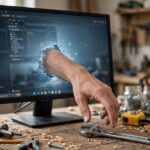 Tool Use in LLMs: How Language Models Act on the World Language model reaching out of the screen to use real-world tools