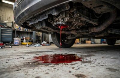 Transmission fluid leak under a car, what determines transmission fluid leak repair cost