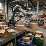 Types of AI Agents: The 6 Kinds You'll Actually Encounter A warehouse robot, an example of an embodied AI agent