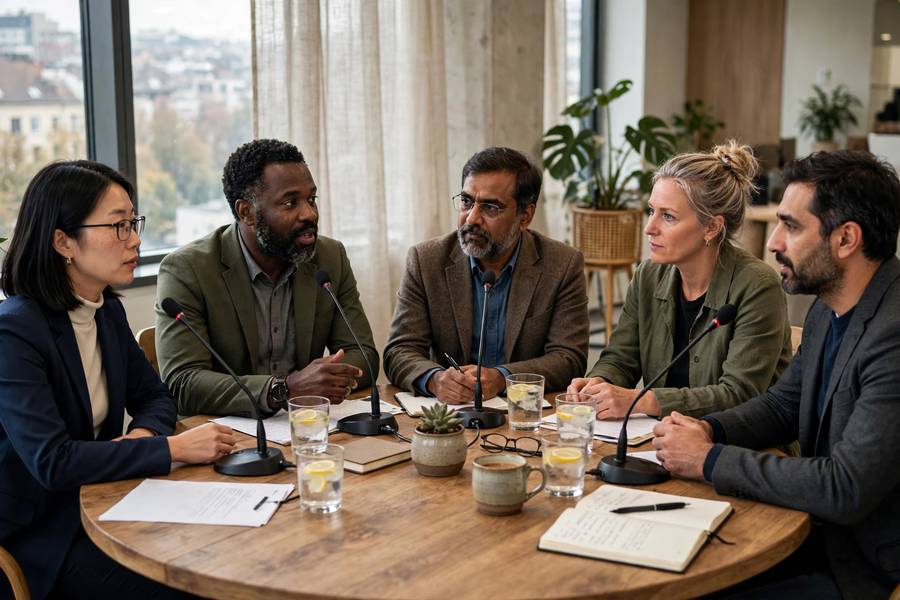 International experts in roundtable discussion on AI ethics