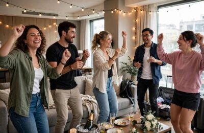 A hotel suite after party — casual wedding after party ideas keep the celebration going