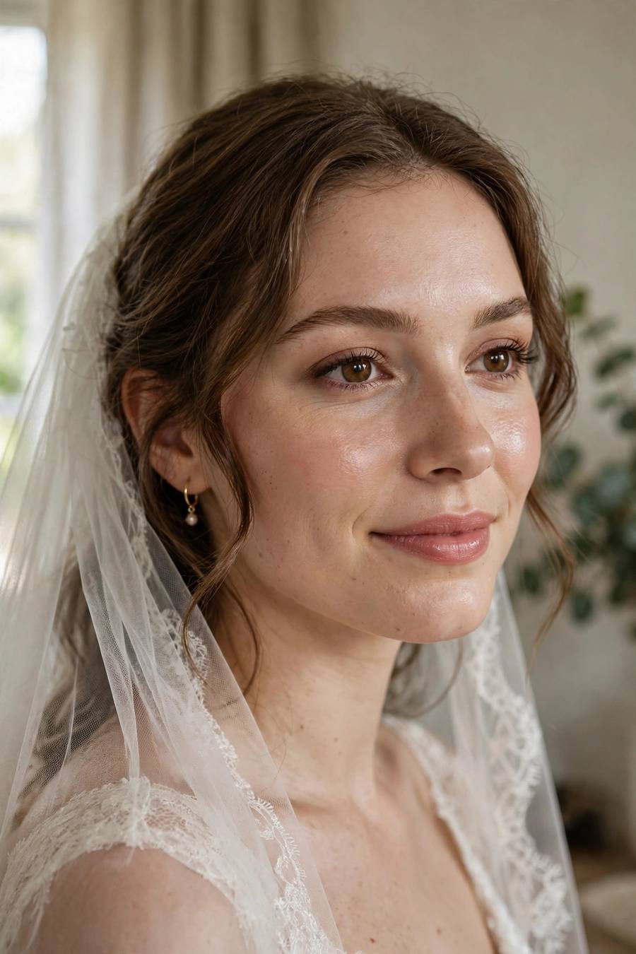Natural glowing bridal makeup — the best wedding makeup tips enhance rather than mask