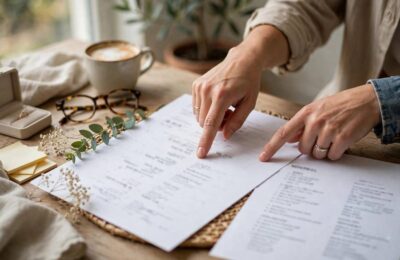 A wedding coordinator managing setup — understanding wedding planner vs coordinator roles helps you hire right