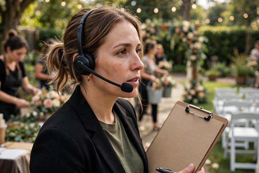An initial consultation — the wedding planner vs coordinator decision starts with knowing what you need