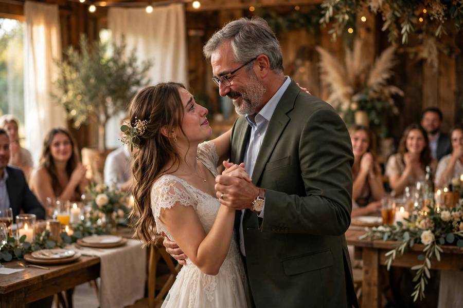 Father-daughter dance — a wedding reception song list needs the perfect parent dance picks