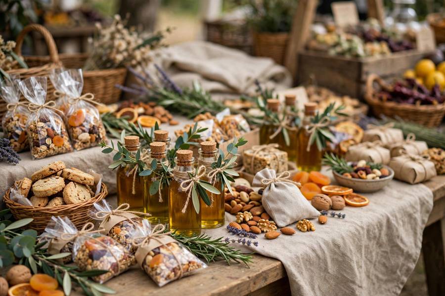 Local artisan treats — wedding welcome bag ideas that showcase the wedding destination