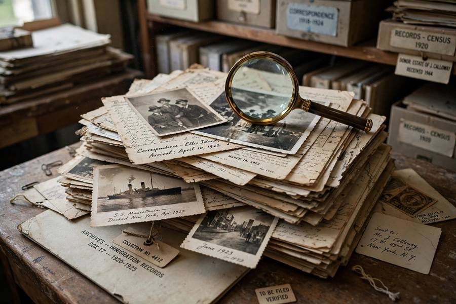 Historical documents illustrating what causes AI bias in training data