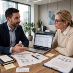 What Is a Business Broker? Role, Fees, and When to Hire One A business broker consulting with a client in an office