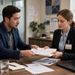 What Is a Certificate of Good Standing for LLC? (When You Need One) Presenting business documents at a bank, a common reason for what is a certificate of good standing for LLC