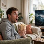 What Is a Cold Open? TV's Best Hook Explained A viewer reacting to a dramatic cold open on TV