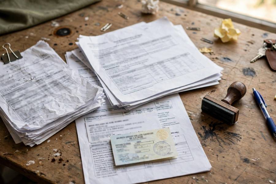 Business registration documents showing what is a dba filing requirement