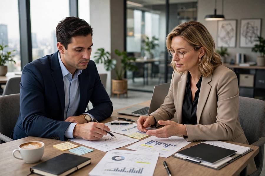 Reviewing franchise documents with an advisor