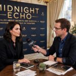 What Is a Press Junket? Inside Hollywood's Star Promo Machine A movie star being interviewed during a press junket in a hotel suite