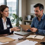Registered agent delivering legal documents illustrating what is a registered agent for LLC