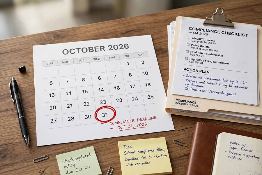 Compliance deadlines related to what is a registered agent for LLC