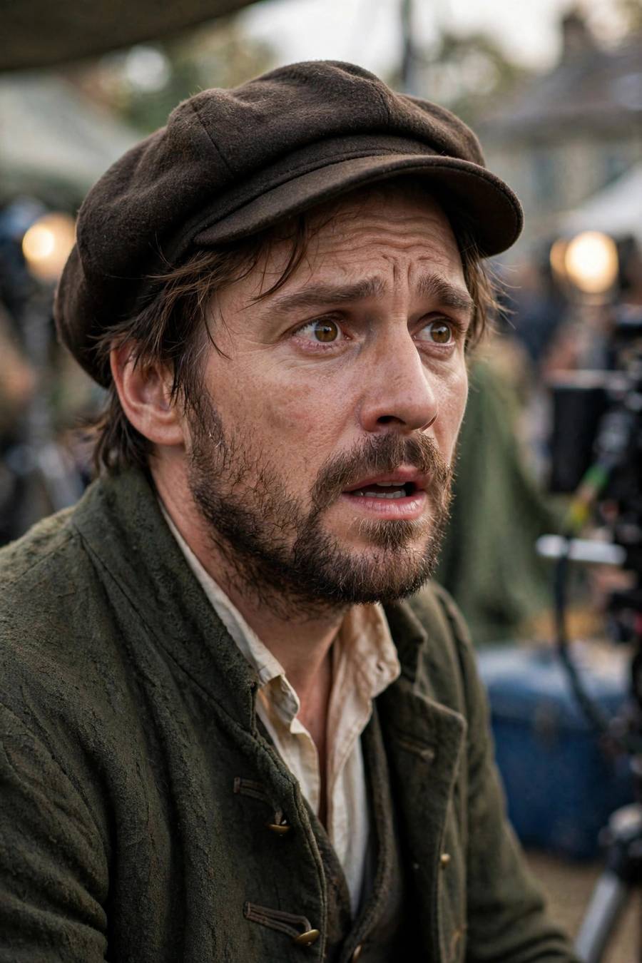 Character actor close-up showing what is a supporting actor craft