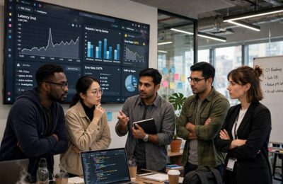 Engineers examining training data to understand what is AI bias and where it originates