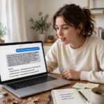 What Is AI Search? How Search Is Changing in 2026 A person using AI search with cited sources on a laptop