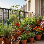 What Is Container Gardening? The Beginner's Complete Guide A thriving container garden on an apartment balcony