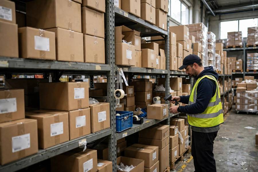 Ecommerce fulfillment warehouse illustrating what is ecommerce behind the scenes