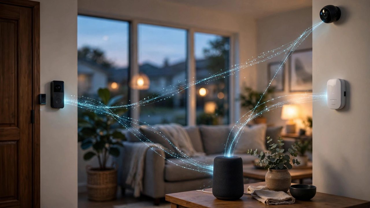 Smart home devices processing data locally instead of sending everything to a distant cloud server