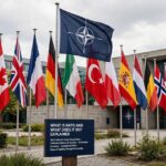 What Is NATO and What Does It Do? Explained Flags of NATO member countries displayed together