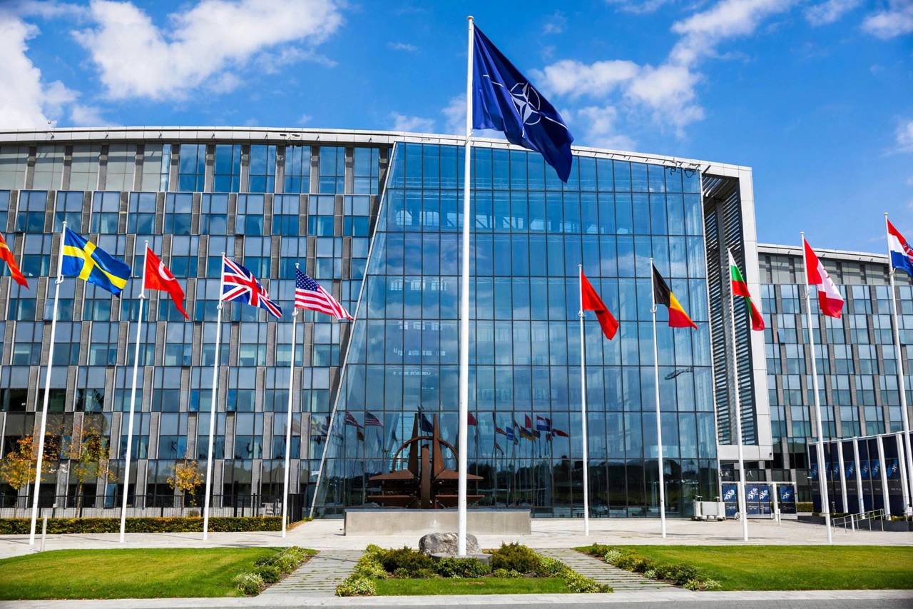 NATO headquarters building exterior in Brussels