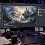 What Is Stable Diffusion? How AI Image Generation Actually Works Artist using Stable Diffusion to generate images on a powerful workstation