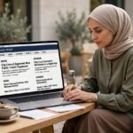 What Is the Difference Between News and Opinion? A Reader's Guide A person reading news articles on a laptop with labeled news and opinion sections visible
