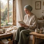 What Is the Slow Living Movement? A Gentle Introduction Person reading a book by a window with morning light, unhurried home scene
