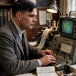 Who Is Considered the Father of Artificial Intelligence? Alan Turing at early computer, candidate father of AI